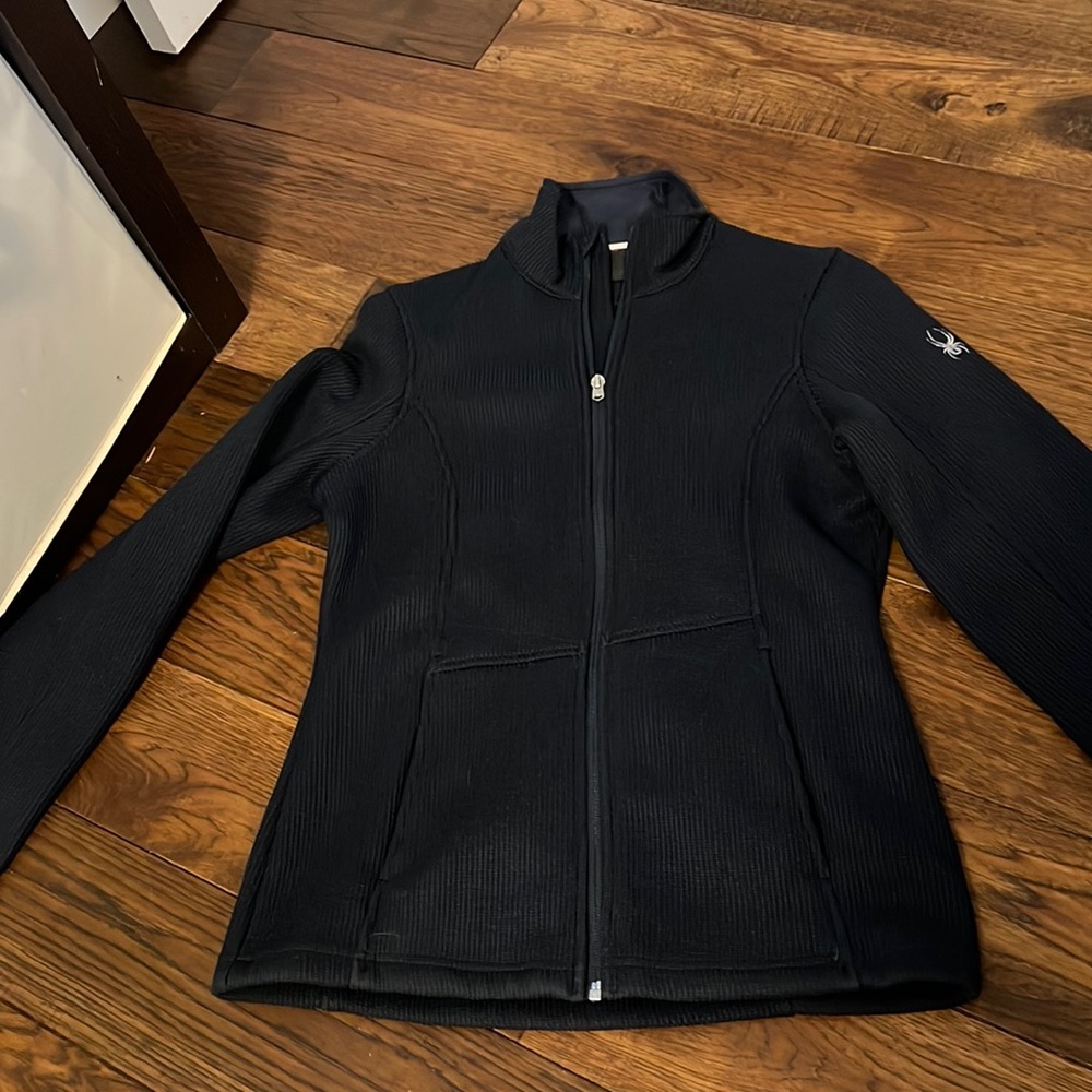 Spyder Navy blue zip jacket